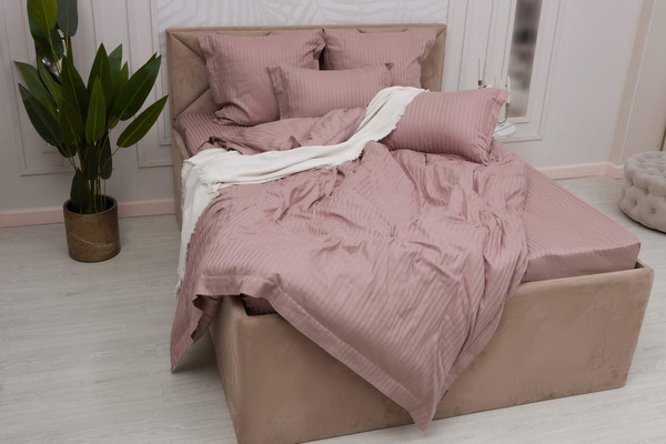 Изображение товара Комплект постельного белья Sofi de Marko Моне 1.6 / 1.6-СС-М-08 (чайная роза)