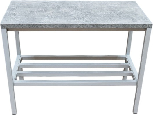 Изображение товара Полка для обуви Allerd 1 Rion 43x60 / 1050110500 (белый муар/бетон)