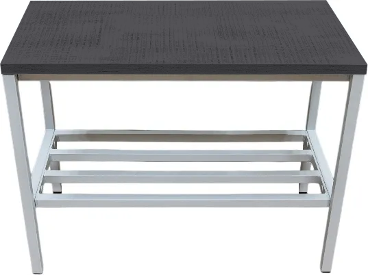 Изображение товара Полка для обуви Allerd 1 Rion 43x60 / 1050110700 (белый муар/металл бруклин)