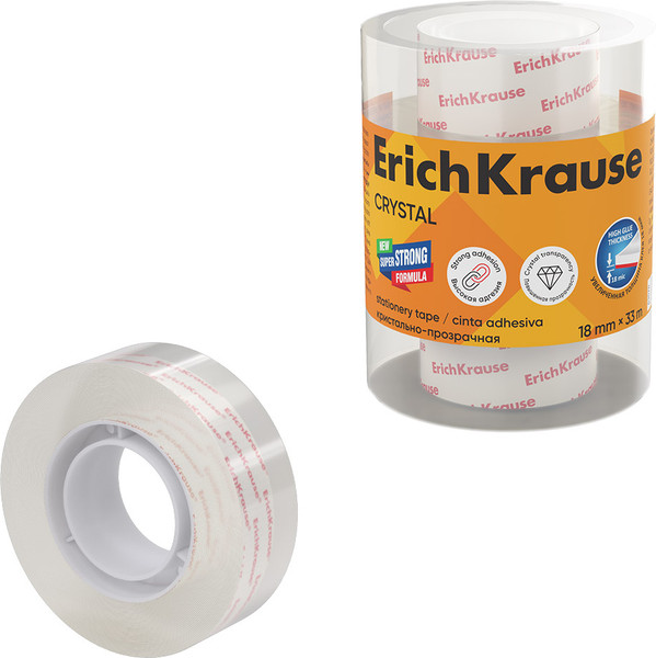 Изображение товара Скотч Erich Krause Crystal / 63576 (4шт)