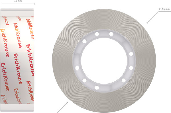 Изображение товара Скотч Erich Krause Crystal / 63576 (4шт)