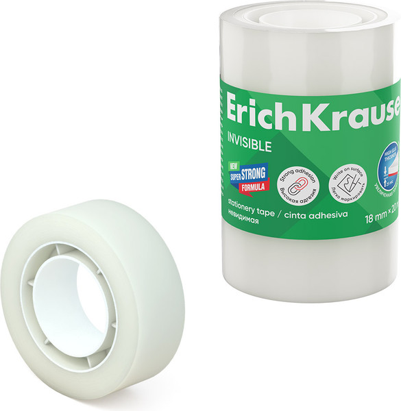 Изображение товара Скотч Erich Krause Invisible / 63578 (4шт)