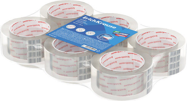 Изображение товара Скотч Erich Krause Clear / 63580 (6шт)