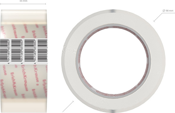 Изображение товара Скотч Erich Krause Clear / 63580 (6шт)