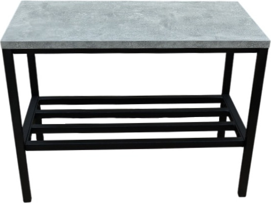 Изображение товара Полка для обуви Allerd 1 Rion 43x60 / 1050210500 (черный муар/бетон)