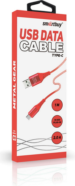 Изображение товара Кабель SmartBuy iK-3112ERGbox white (1м, белый)