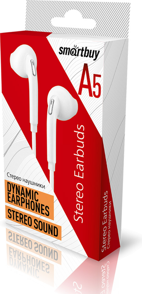 Изображение товара Наушники SmartBuy A5 / SBE-202K (белый)