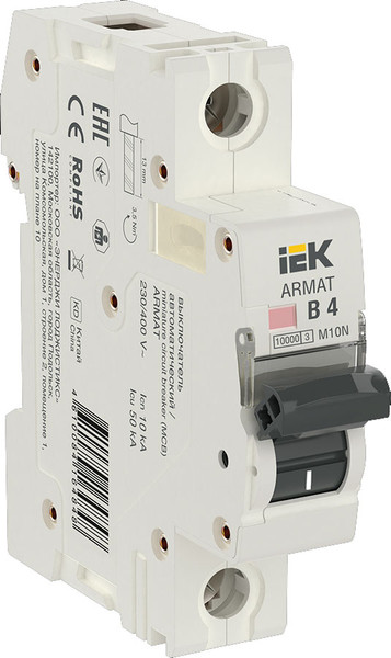 Изображение товара Выключатель автоматический IEK AR-M10N-1-B004