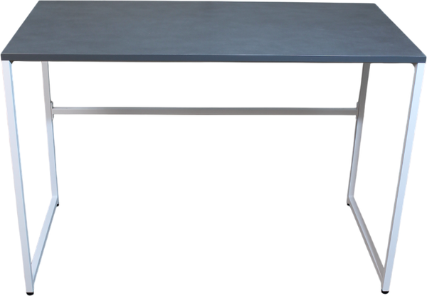 Изображение товара Письменный стол Allerd Rion 110x55 / 2010110700 (белый муар/металл бруклин)