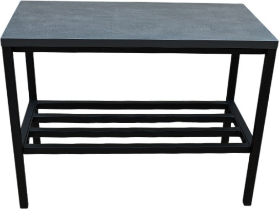 Изображение товара Полка для обуви Allerd 1 Rion 43x60 / 1050210700 (черный муар/металл бруклин)