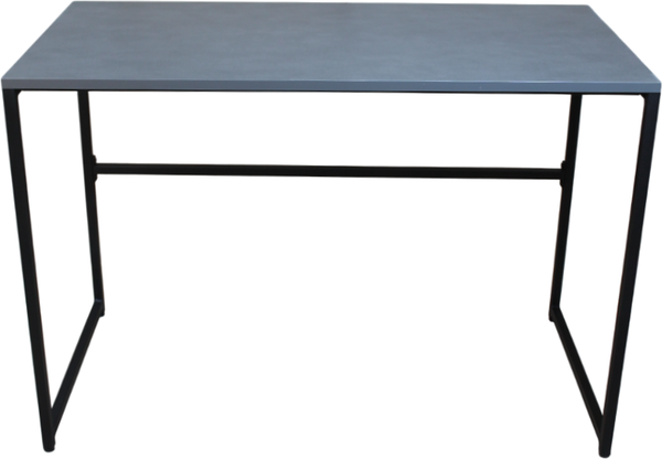 Изображение товара Письменный стол Allerd Rion 110x55 / 2010210700 (черный муар/металл бруклин)