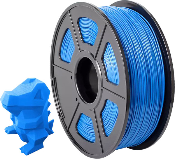 Изображение товара Пластик для 3D-печати NV Print NV-3D-ABS-BLUE-GREY (1.75мм, 1кг, синий/серый)