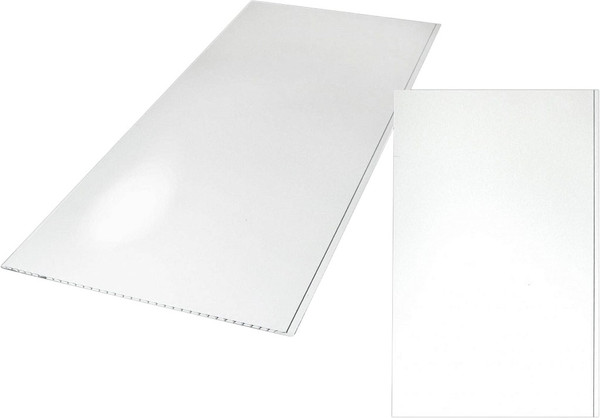 Изображение товара Панель ПВХ Sanrelia Альянс ULTRA Белый глянец (3300x250x7мм)