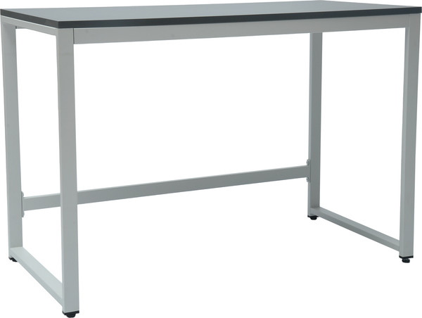 Изображение товара Письменный стол Allerd Rion 110x55 / 2020110700 (белый муар/металл бруклин)