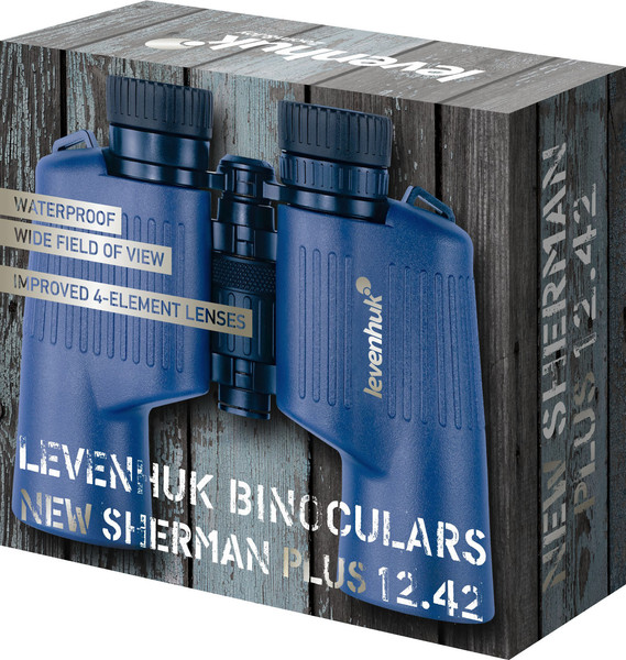 Изображение товара Бинокль Levenhuk New Sherman Plus 12x42 / 84611