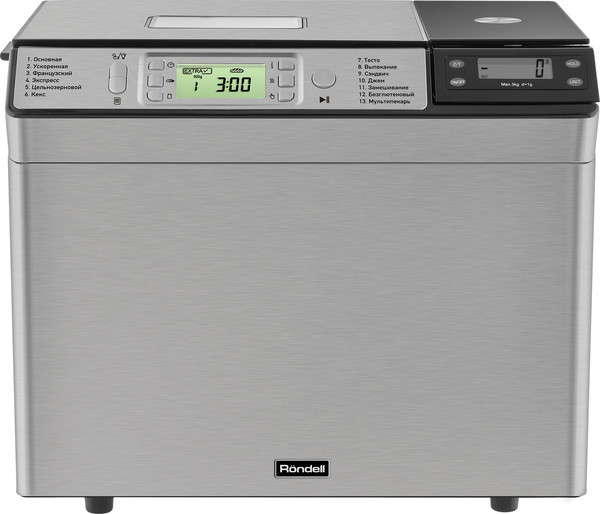 Изображение товара Хлебопечка Rondell RDE-1641 (белый)