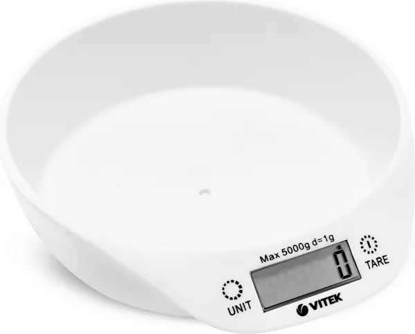 Изображение товара Кухонные весы Vitek VT-2400 (белый/зеленый)