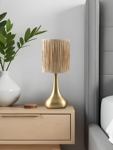 Изображение товара Прикроватная лампа ArtStyle HT-713BRSBG (латунь/бежевый)