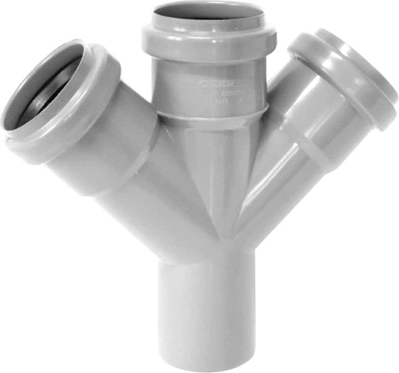 Изображение товара Крестовина внутренней канализации Valfex 50/50/50 45 / 27105050