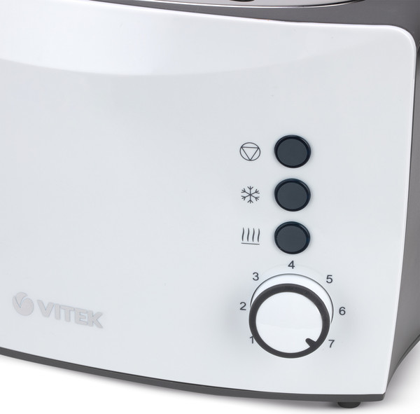 Изображение товара Тостер Vitek VT-7166 (черный/белый)