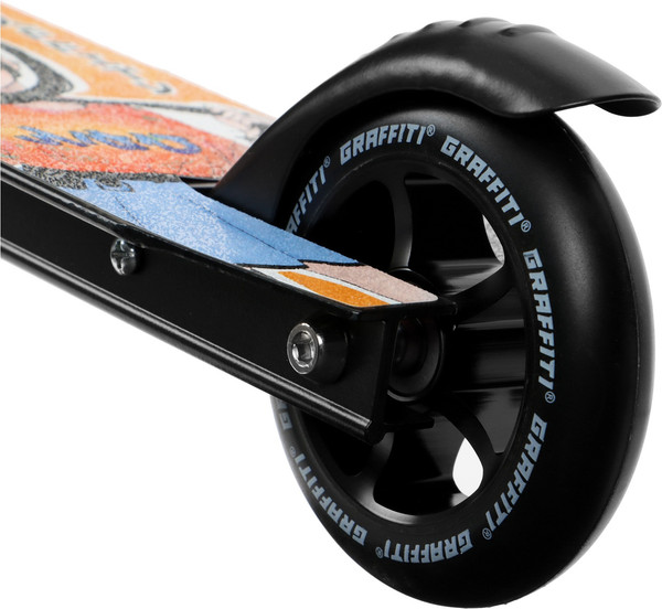 Изображение товара Самокат трюковый Graffiti Zigzag 23 / 10178726 (черный)