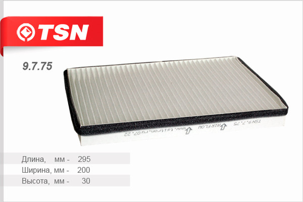 Изображение товара Салонный фильтр TSN 9.7.75