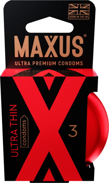 Изображение товара Презервативы Maxus Ultra Thin (3шт)
