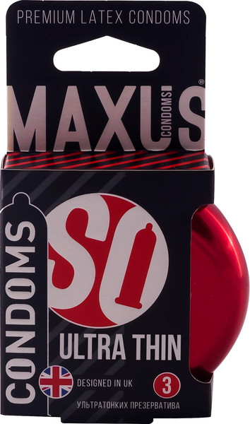Изображение товара Презервативы Maxus Ultra Thin (3шт)