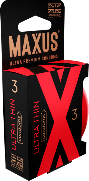 Изображение товара Презервативы Maxus Ultra Thin (3шт)