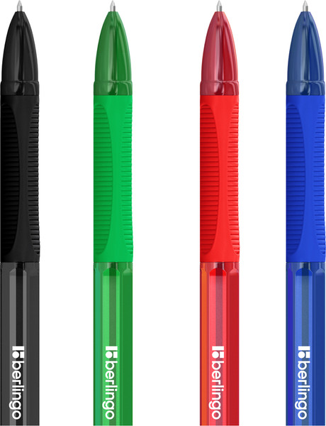 Изображение товара Набор шариковых ручек Berlingo Tribase grip / CBp_10204 (4шт)