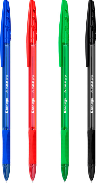 Изображение товара Набор шариковых ручек Berlingo Tribase grip / CBp_10204 (4шт)