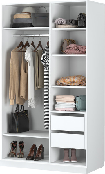 Изображение товара Шкаф Аквилон Санти №25 (белое сияние)