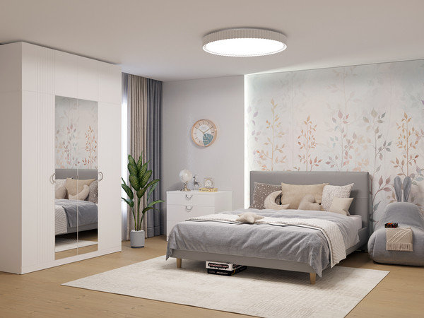 Изображение товара Антресоль Аквилон Санти №24.1 (белое сияние)