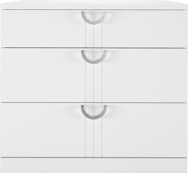 Изображение товара Комод Аквилон Санти №9 (белое сияние)