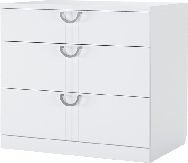 Изображение товара Комод Аквилон Санти №9 (белое сияние)