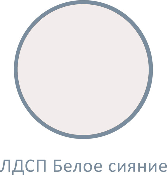 Изображение товара Полка Аквилон Чарли №7 (белое сияние)