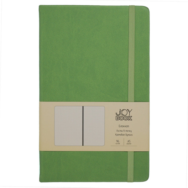 Изображение товара Блокнот Listoff Joy Book / БДБТ5964399 (96л, чай матча)