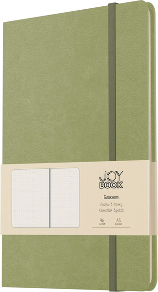 Изображение товара Блокнот Listoff Joy Book / БДБТ5964399 (96л, чай матча)