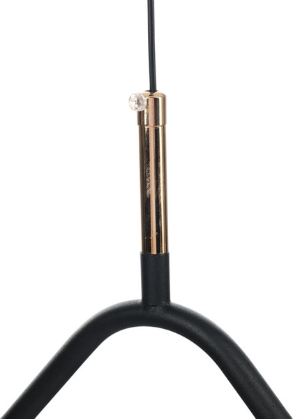 Изображение товара Потолочный светильник BayerLux Салерно 10385937 (черный/золото)