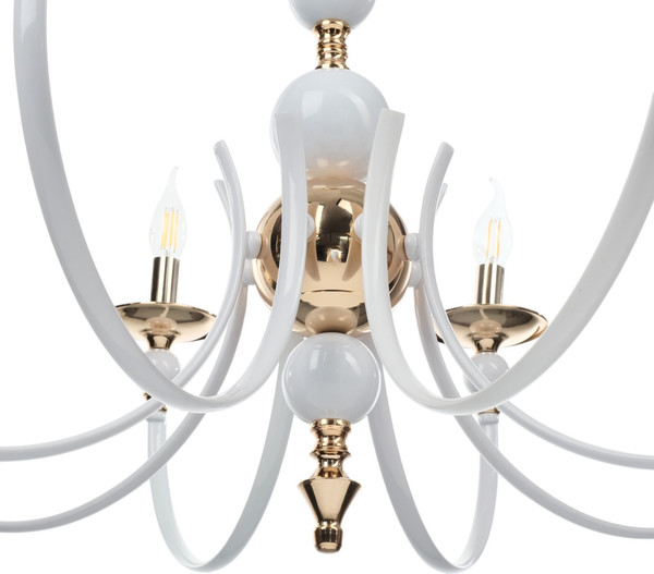 Изображение товара Люстра BayerLux Венеция 10352936 (белый/золото)
