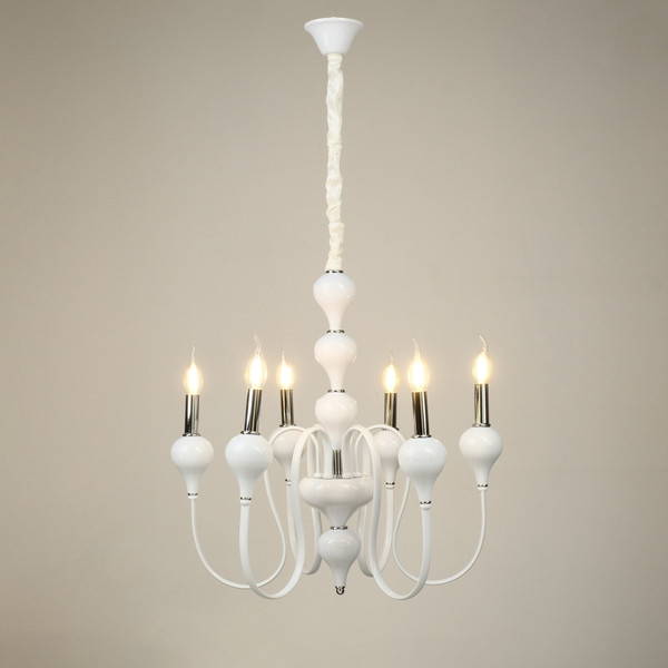 Изображение товара Люстра BayerLux Бергамо 10352939 (белый/хром)