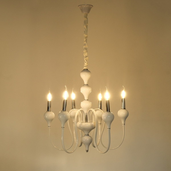 Изображение товара Люстра BayerLux Бергамо 10352939 (белый/хром)