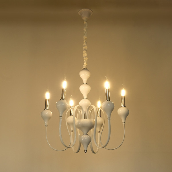 Изображение товара Люстра BayerLux Бергамо 10352939 (белый/хром)