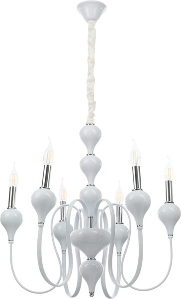 Изображение товара Люстра BayerLux Бергамо 10352939 (белый/хром)