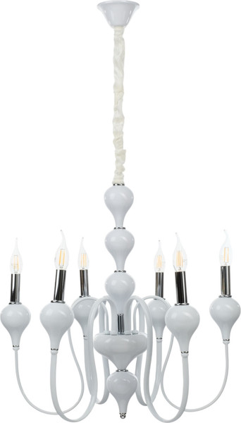 Изображение товара Люстра BayerLux Бергамо 10352939 (белый/хром)