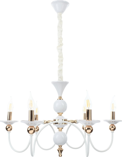 Изображение товара Люстра BayerLux Милано 10352948 (белый/золото)