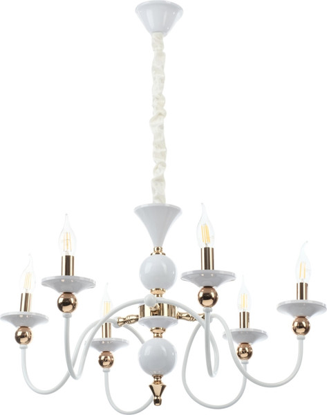 Изображение товара Люстра BayerLux Милано 10352948 (белый/золото)