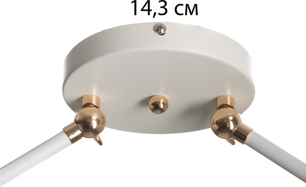 Изображение товара Потолочный светильник BayerLux Селена 10385907 (белый/золото)