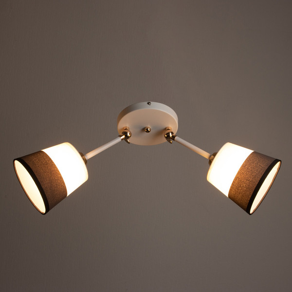 Изображение товара Потолочный светильник BayerLux Селена 10385907 (белый/золото)