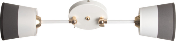 Изображение товара Потолочный светильник BayerLux Селена 10385907 (белый/золото)